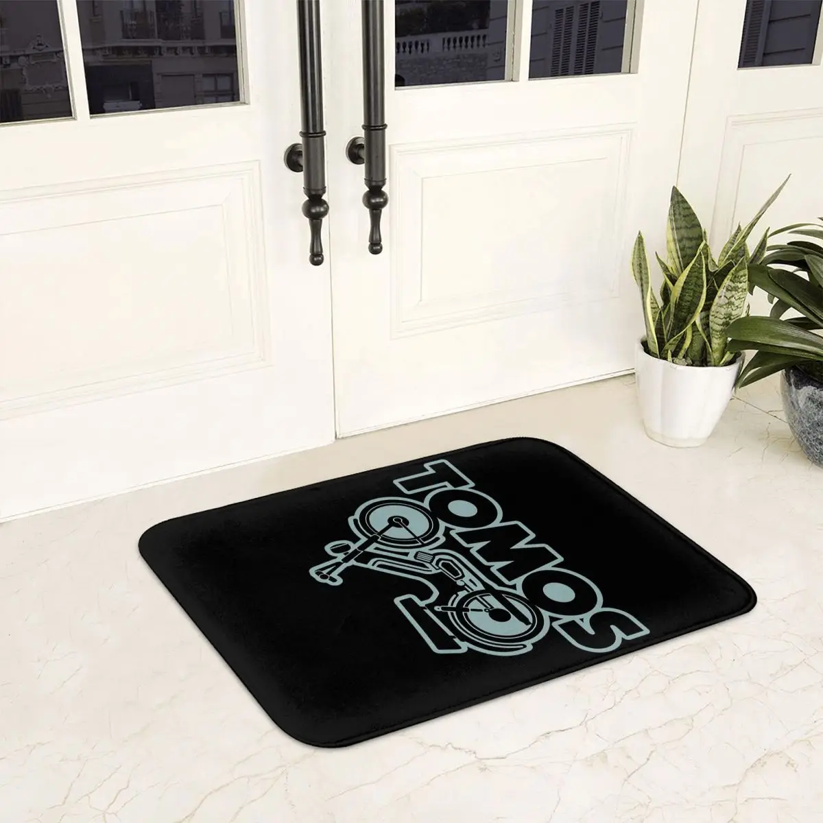 Tomos Moped Anti-slip Doormat Floor Mat Cushion Carpet Rug for Kitchen Entrance Home Bedroom Footpad Mats