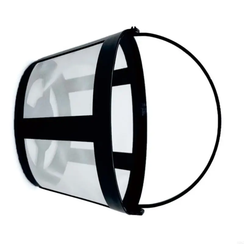 A0NC Eficiente filtro café nylon reutilizável cesta malha artesanal filtro líquido artesanal