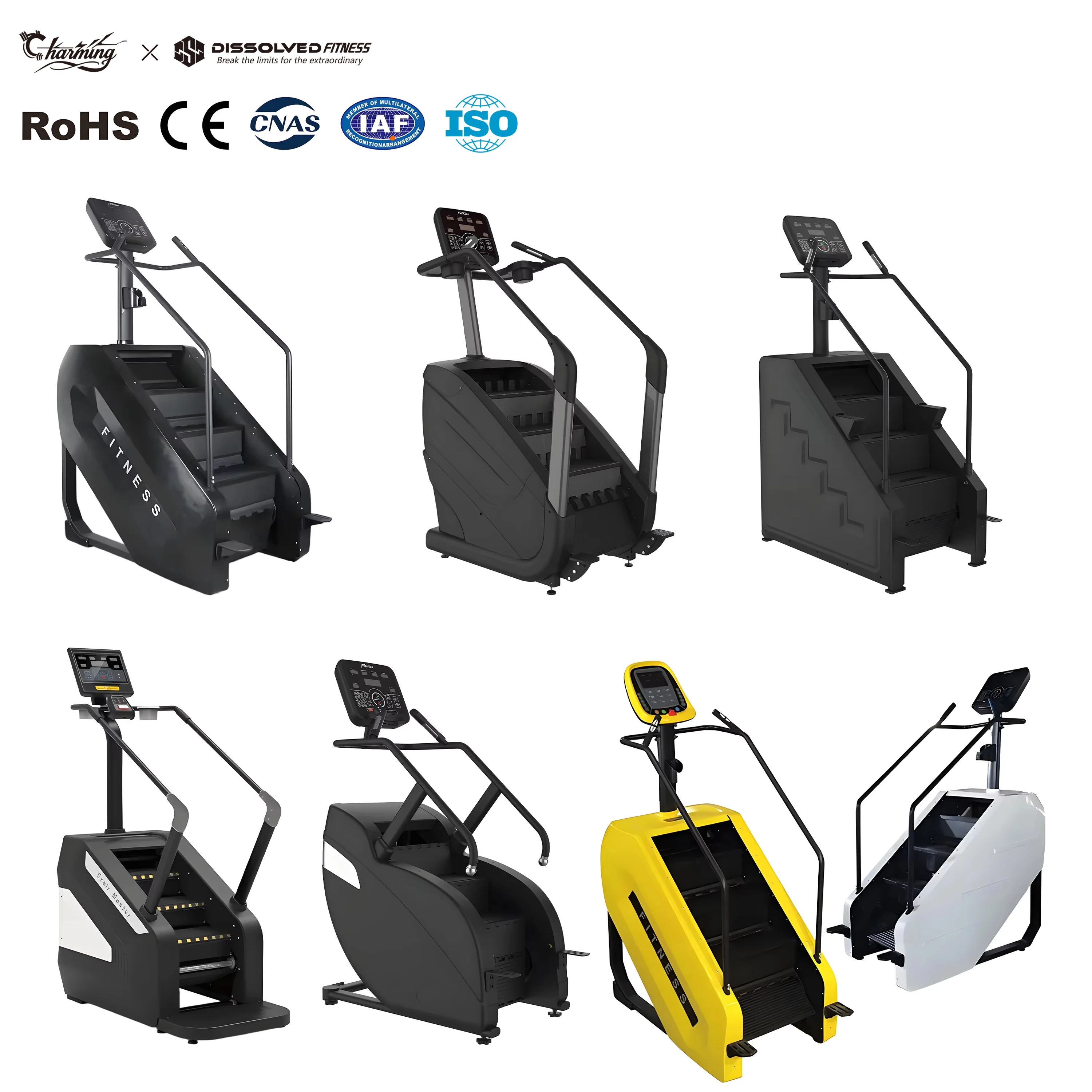 

StairaFITNESS Popular Commercial Gym Climber Machine Stepmill Stairmaster Treadmill Factory Price Fitness Equipment for Climbing