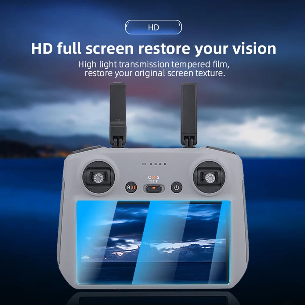 Tempered Film for DJI Mini 3 PRO Remote Control With Screen HD Glass Film Protective Film Anti-Scratch Accessories