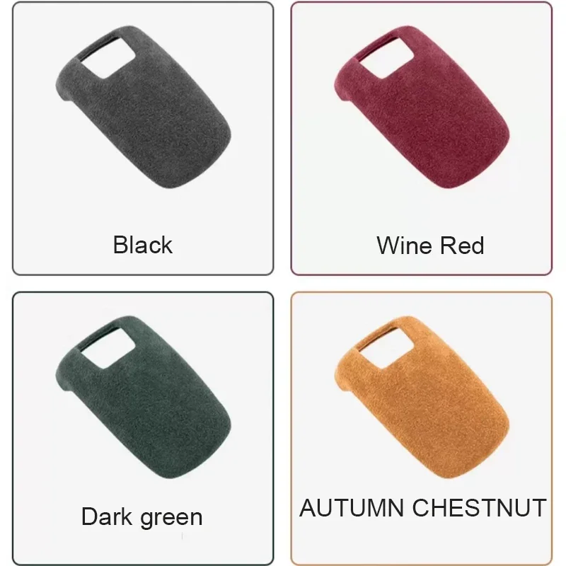 

Чехол на ручку переключения передач из замши ABS для автомобиля, защитный кожух рычага КПП, аксессуар для интерьера PEUGEOT 2008 3008 5008 508 2017-2026