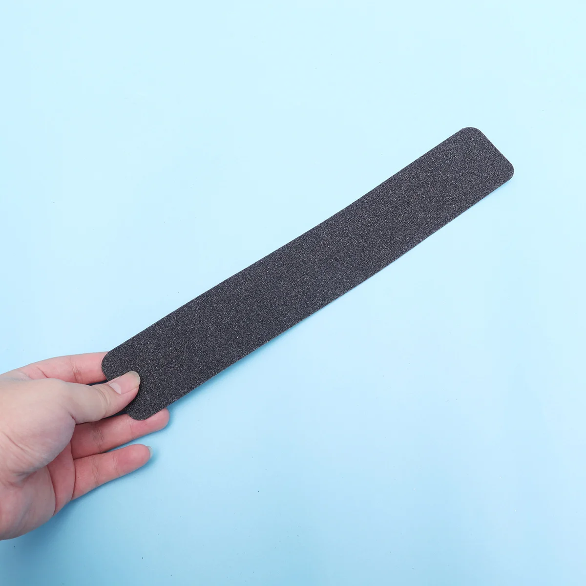 15 قطعة شريط أسود متجمد مضاد للانزلاق لدرج الحديقة والأرضيات الخرسانية كرسي متحرك منحدرات قبضة لاصقة قوية مقاومة للماء #3