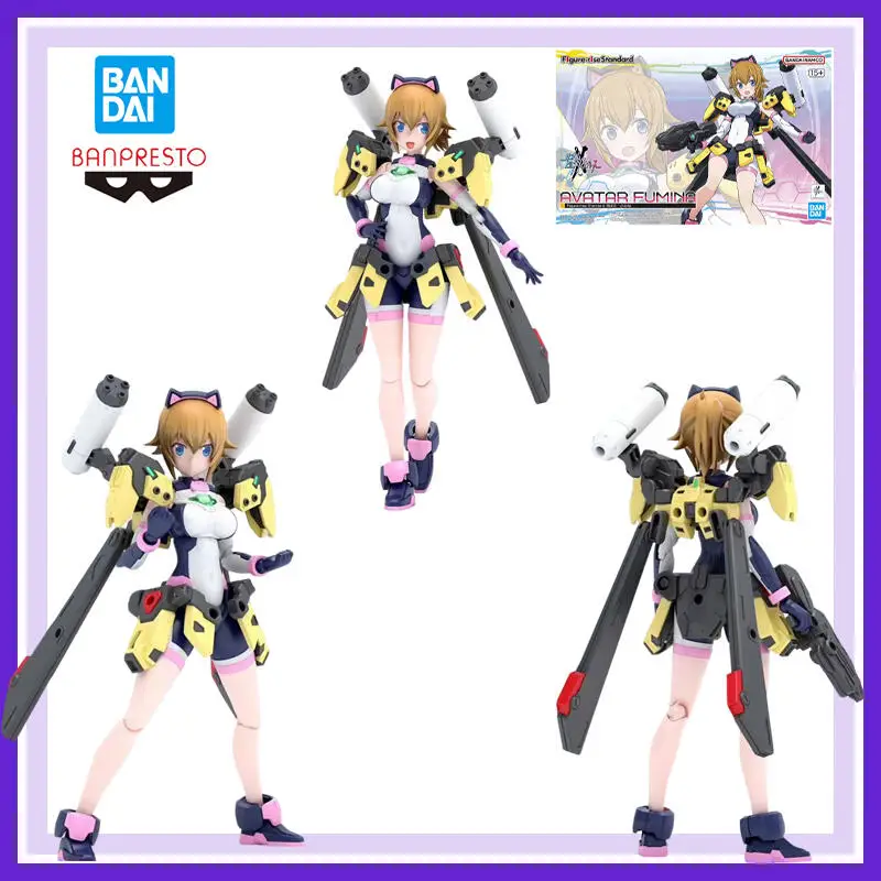

Подлинная новая и нераспечатанная фигурка Rise Standard Gundam Build Metaverse Virtual Avatar Fumina Mecha Girl, комплект пластиковой модели
