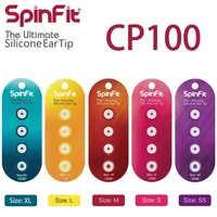SpinFit CP100 auriculares intrauditivos de silicona patentado auriculares de repuesto para auriculares IEW para auriculares Sennheiser Sony