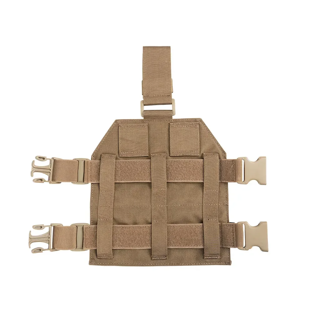 قطرة الساق الحافظة التكتيكية مول الصيد الساقين لوحة العالمي معلقة لوحة الأشرطة الغابة القتالية الملحقات