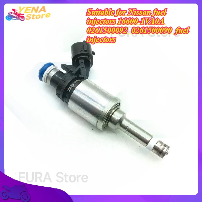 

Automobile fuel injector 16600-1KC0A is suitable for Nissan fuel injectors 16600-1VA0A 0261500092 0261500090 fuel injectors