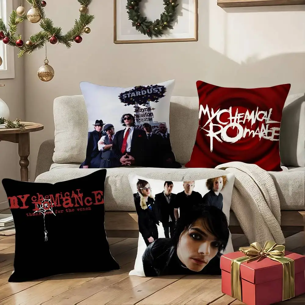My Chemical Romance Rock Band pillow cover, sofa and chair cushion cover, room home decoration