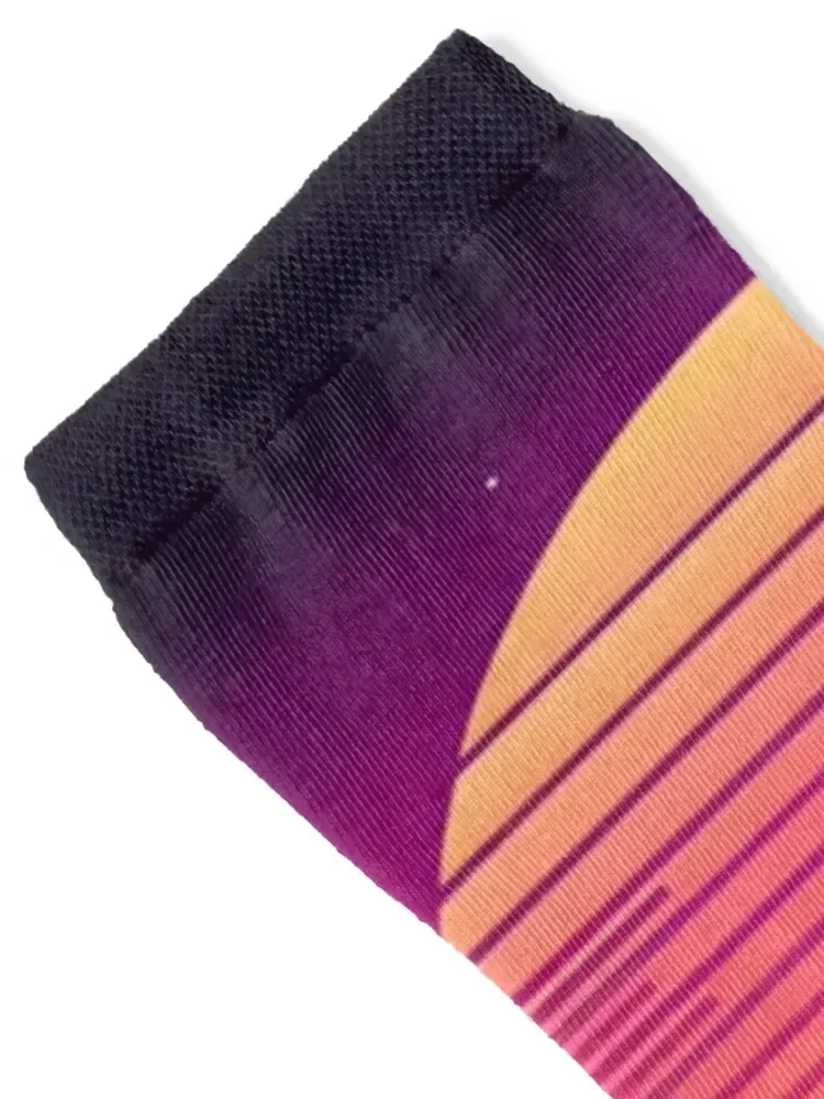 Sunset and Palmtrees In The Sunset - Synthwave Style Socks anti slip football christmass gift winter Socks Ladies Men's