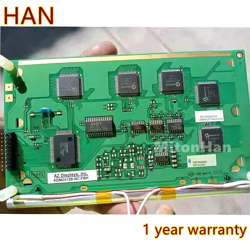 

New For AGM240128B-NC-FBH M014JP1A LMBHAT01AH16CKS Compatible LCD Display Panel Screen (100% Test Before Shipment)