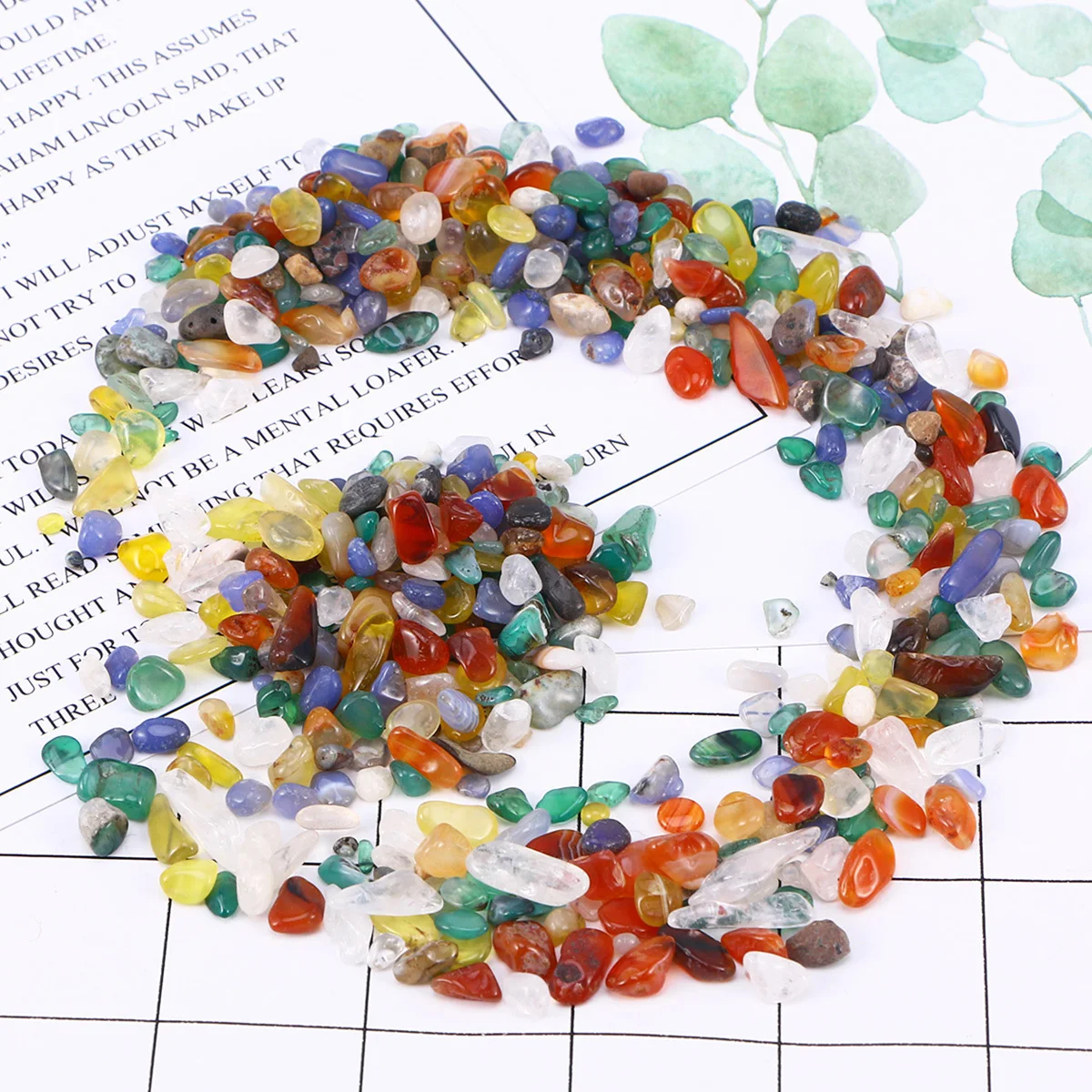 2 حزم العقيق الأزرق سحق الحجر الطبيعي هبط الحصى لحوض السمك حوض للأسماك ديكور التربة بديل المنزل مكتب داخلي