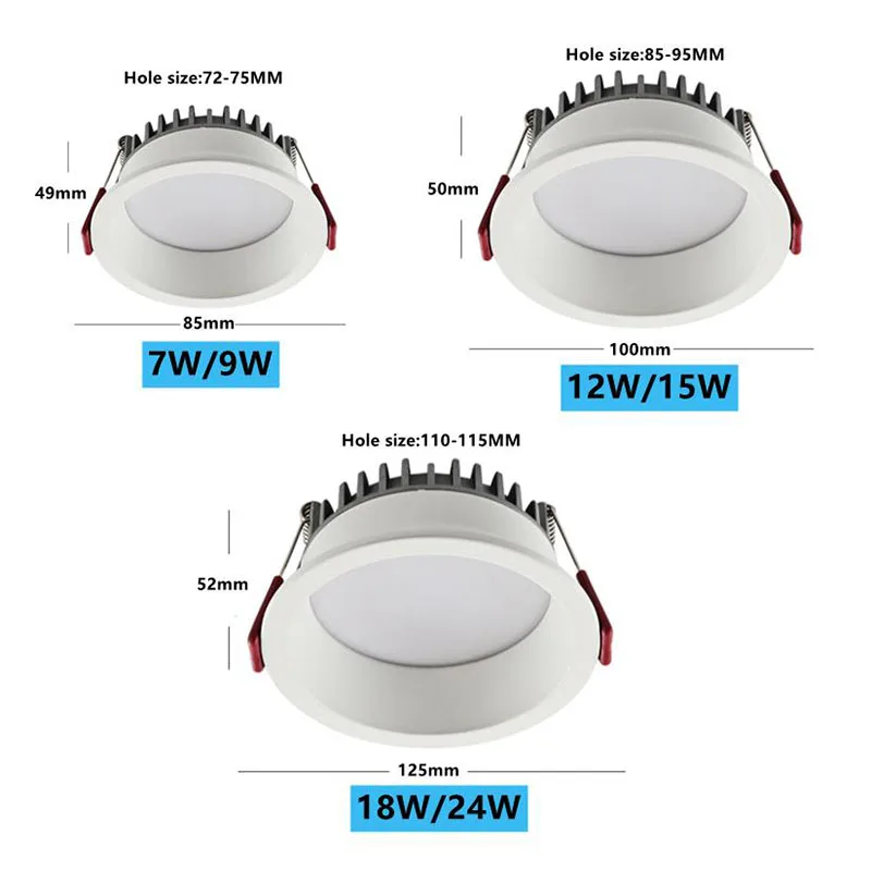 Embedded tube light LED narrow frame anti-glare opening suspended ceiling villa hotel home equipped with no main light lighting