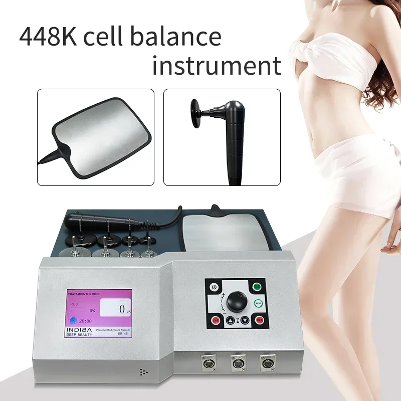 High Frequency 448KHZ Weight Loss Spain Technology Professional Tecar Therapy Pain Removal Ret Cet Physiotherapy Beauty Device