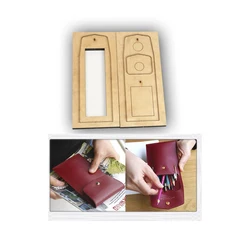 DIY leather craft pen bag box Die cutting knife mould hand punch tool set