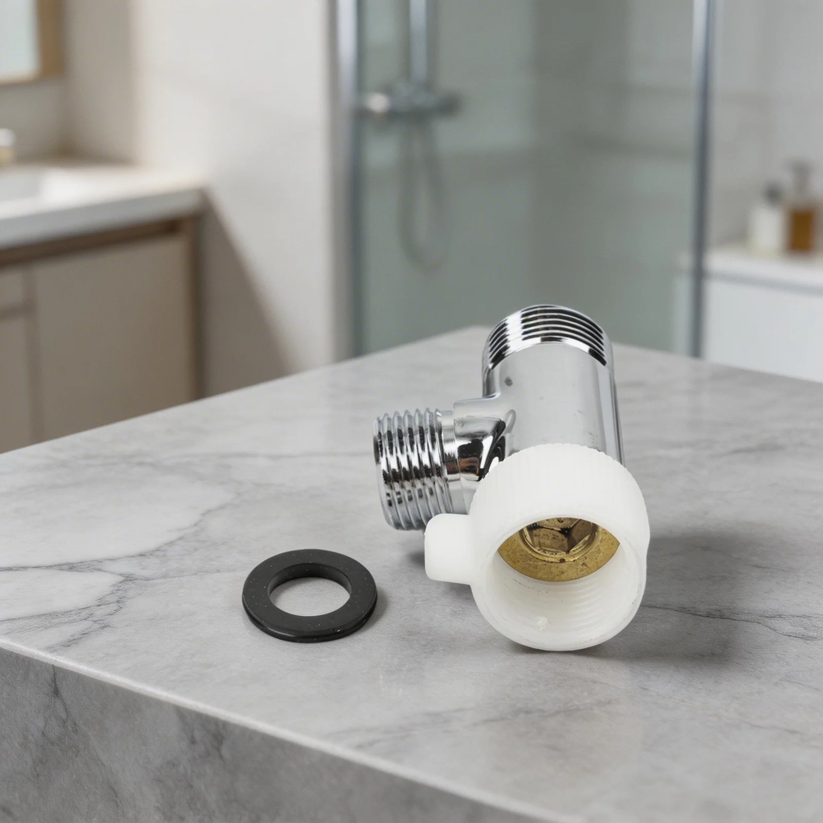 For Toilet For Bidet Toilet Tee Connector Bidet T Adapter Toilet Bidet Installation Plumbing Compatible With Hoses
