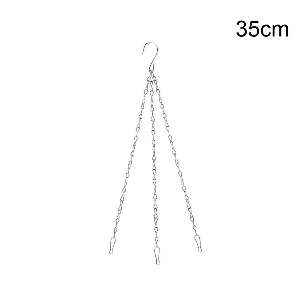 Metal Garden Chain for Flower Pots Bird Feeders Plant Baskets Bird Houses Lanterns Wind Chimes Outdoor Hanging Applications