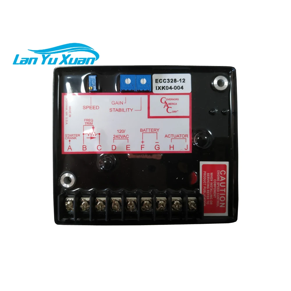 

Hot Sale Original !!! GAC ECC328 Generator Frequency Controller 12V/24V ECC328-12 ECC328-24