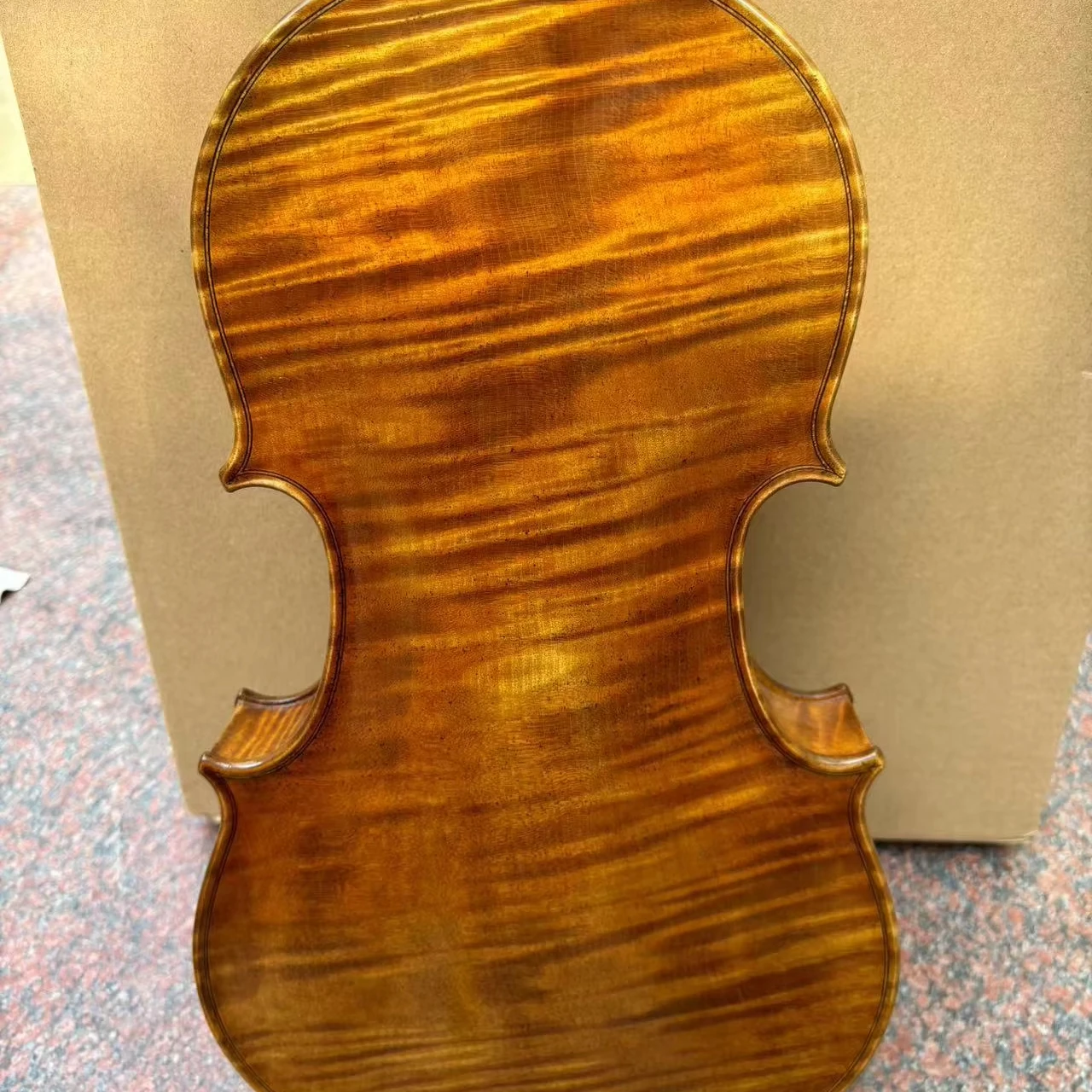 Hot Sale Viola Professional Master Carved One Piece Back Solid Spruce Top Maple 16 Inch Viola