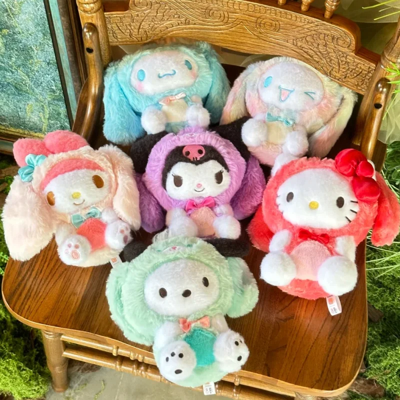 

Sanrio Overjoyed Series, милая кукла, слепая коробка, модная коллекция украшений, подарок для девочек, идеально подходит для дня рождения и Рождества