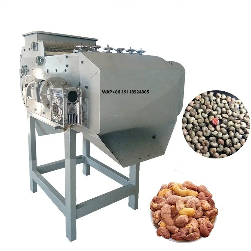 Good Quality Automatic Cashew Shelling Machine Price / Cashew Nut Processing Plant