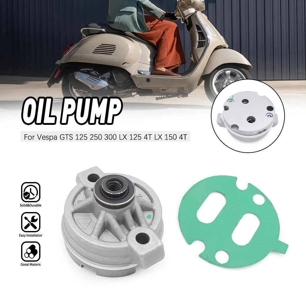 

Motorcycle Accessories For Vespa GRANTURISMO 125 L 1998-2005 On Safety Genuine Oil Pump
