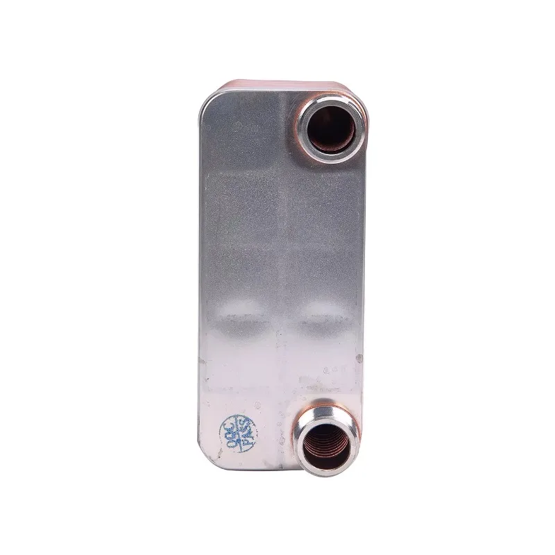 New industrial heat exchanger stainless steel brazing plate copper brazing structure