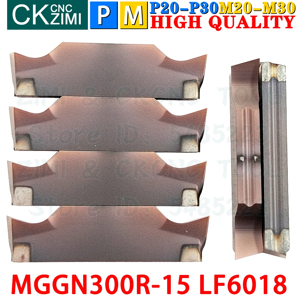 

MGGN300R-15 LF6018 MGGN 300R 15 LF6018 3 мм тонкое шлифование Твердосплавные пластины Нарезание канавок Пластины инструменты Механический токарный станок с ЧПУ Инструменты для нержавеющей стали