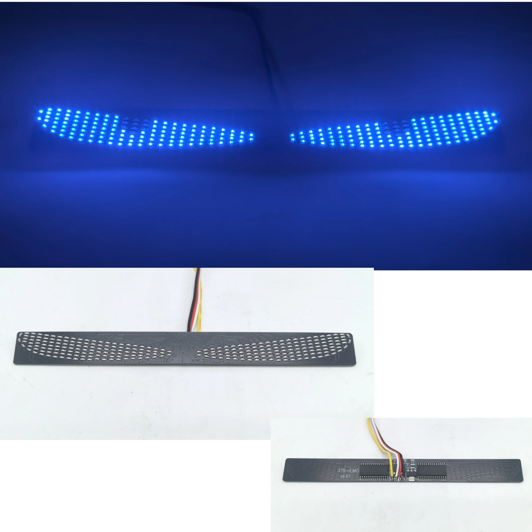 

LED Front Dashboard Light for Tamiya 1/14 RC Truck Tractor Scania 770s 56379 Demon Eye Light MAN Benz Volvo DIY Parts