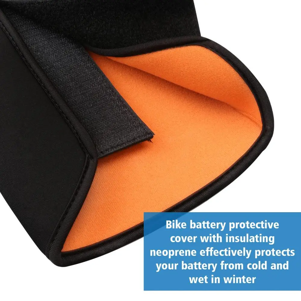 DOMEN E-Bike غطاء بطارية ليثيوم إطار دراجة هوائية مضاد للبرد والغبار غطاء حماية مقاوم للماء ملحقات الدراجة #2