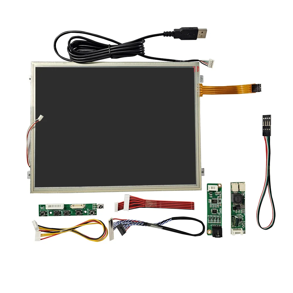 10,4 "CLAA104XA02CW 1024x768 LVDs ЖК-сенсорный экран Тип C HD MI USB плата 30pin ЖК-плата