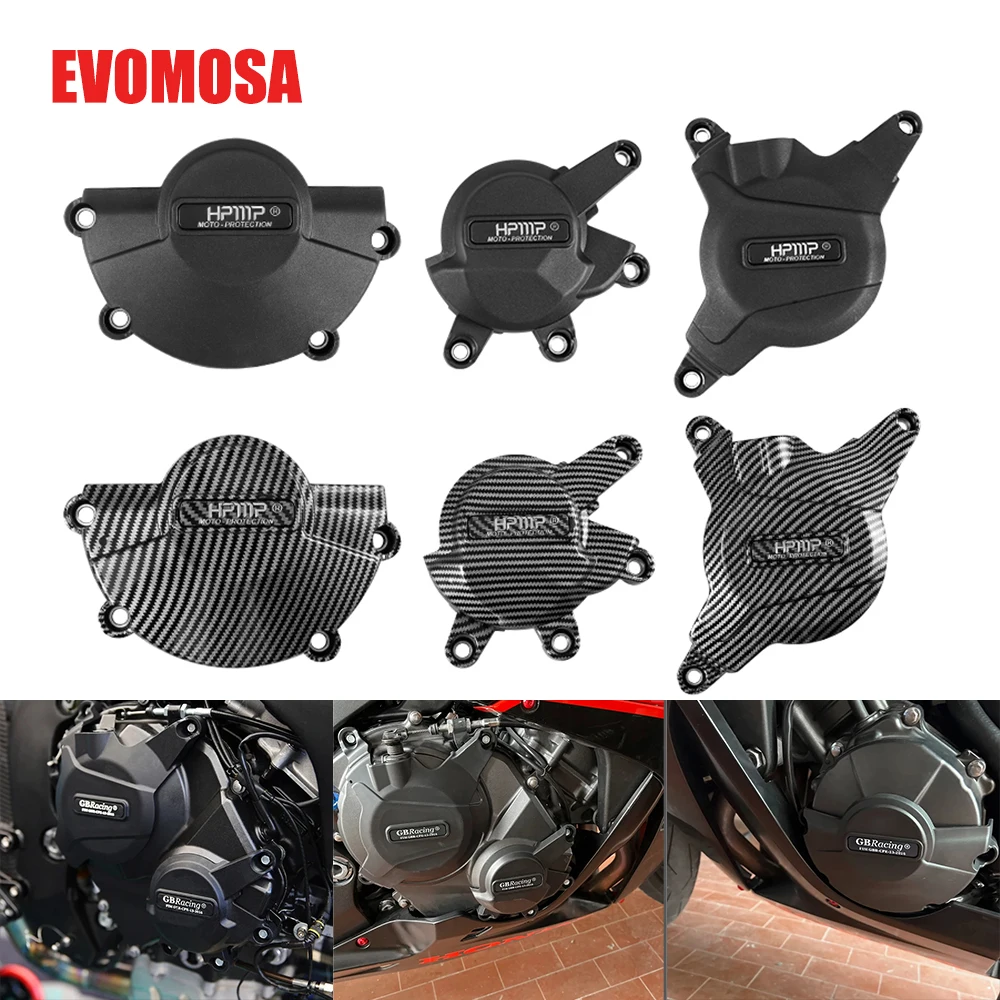 

Motorcycle Engine Protection Cover For Honda CBR600RR CBR 600RR 2007-2024 Engines Protections Covers Set Fall Protection Cover