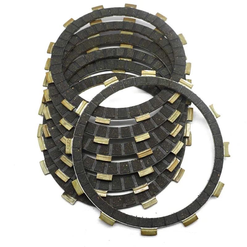 For HONDA GB500 1989 1990 gb 500 GB Motorcycle Clutch Friction Plates Kit set Parts 7 Pieces/lot