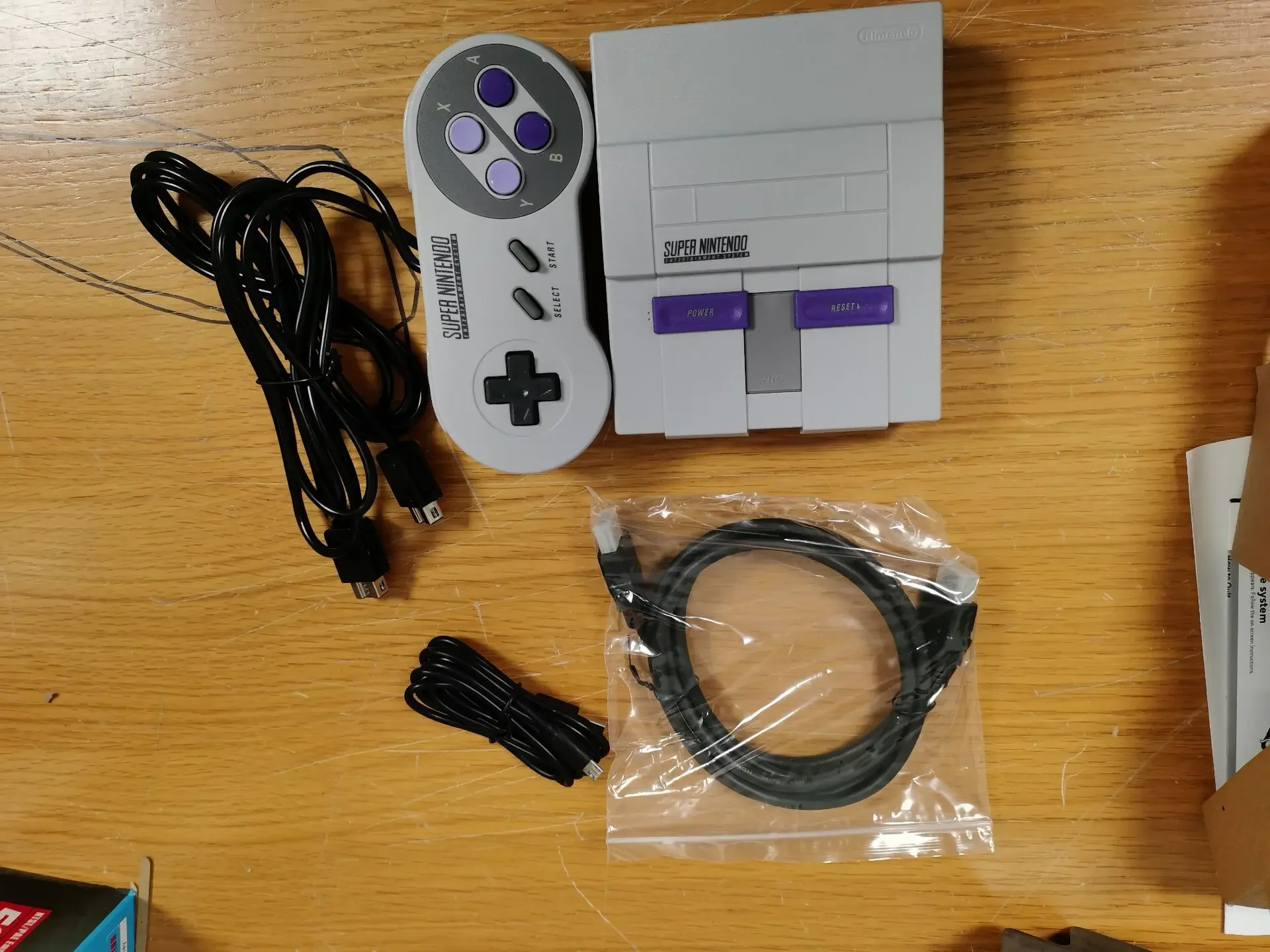 وحدة تحكم ألعاب SuperNES Nintend 21 Games SNES 16 بت SNES MINI Game Console الولايات المتحدة دعم الألعاب 30 الإصدار