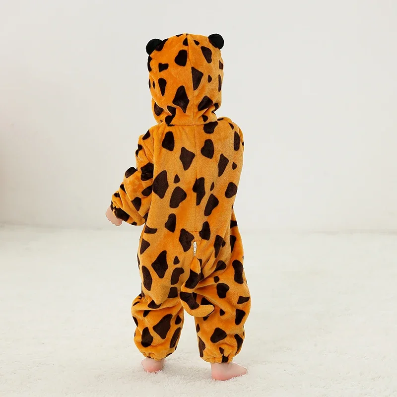 Pelele infantil para bebé, niño y niña, Mono para recién nacido, ropa con capucha para niño pequeño, Pelele de Animal, disfraz de Cosplay de Halloween