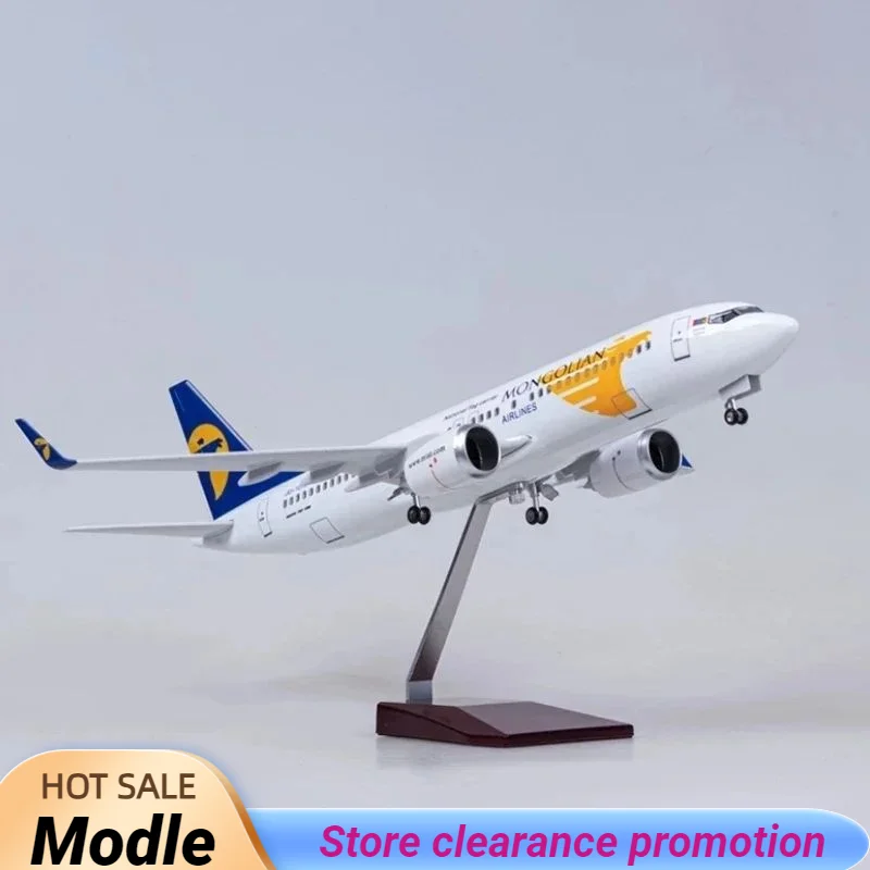 

New 47CM 1/85 Scale Airplane 737MAX B737 MAX Aircraft Air China Airline W Light and Wheel Diecast Plastic Resin Plane Model Toy