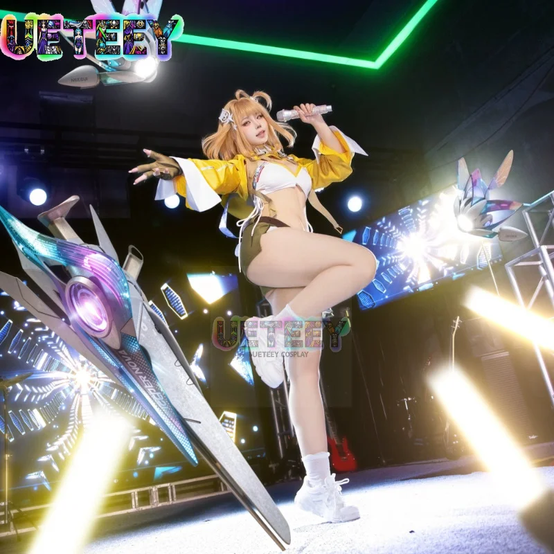 UETEEY COS - Disfraz de Cosplay de Anis, Nueva Versión, Disfraz de Halloween, Ropa de Anime