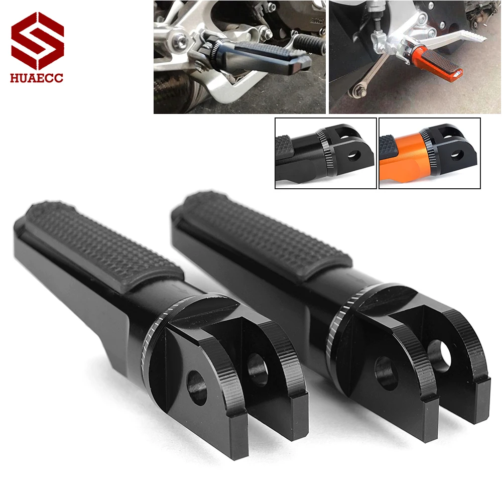 For 125 200 390 Duke Duke125 Duke200 Duke390 Motorcycle Front Foot Pegs Footrests For Aprilia Shiver 750 900