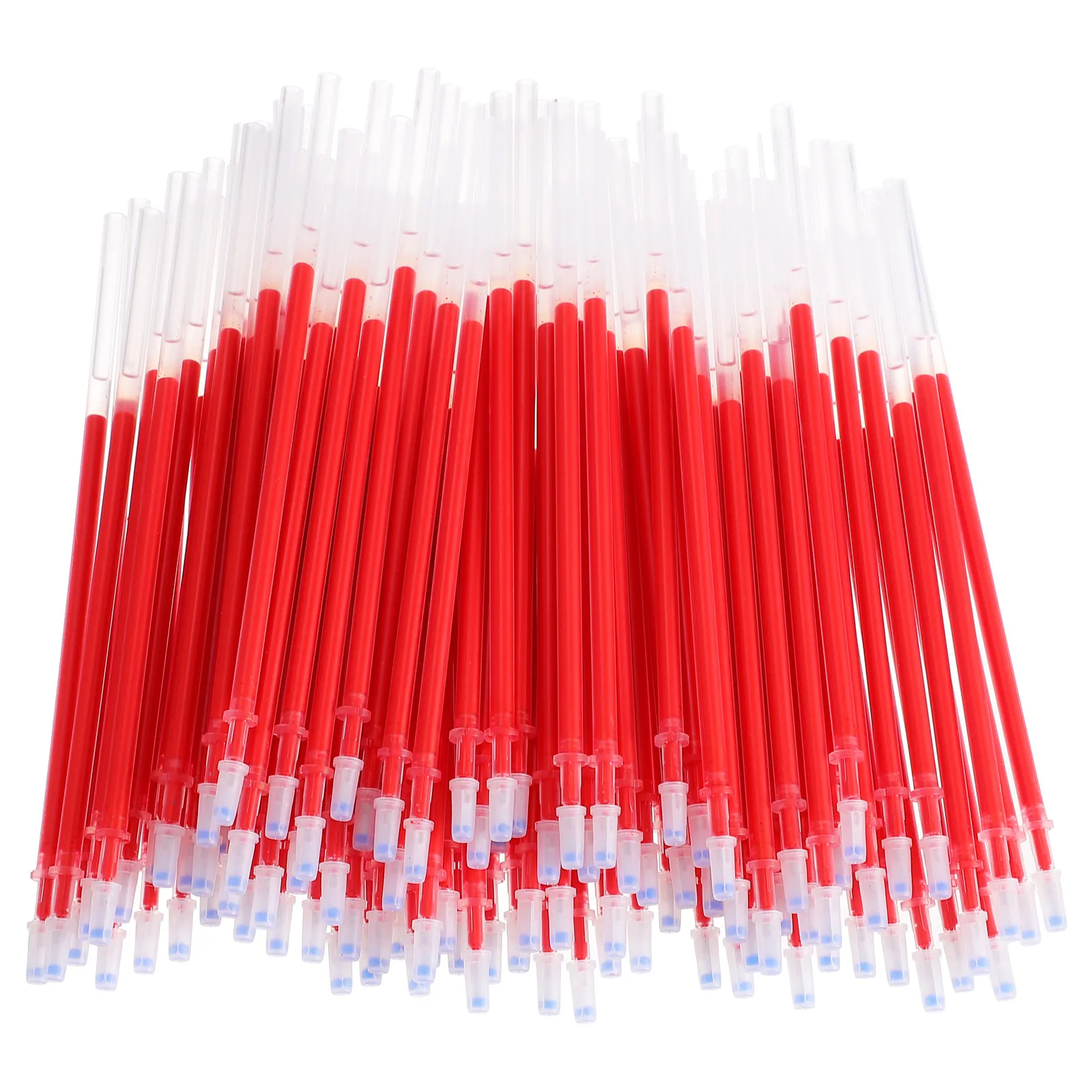 100Pcs 0.5mm Gel Pen Refills Premium Ink Formula Combines Liquid Gel Benefits Super Smooth Writing Experience Stationery Ink