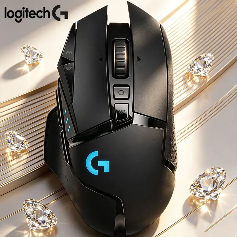 

Logitech G502/G402/PRO X SUPERLIGHT/PRO X SUPERLIGHT 2SE Low-latency optical mouse for professional events-level peripherals