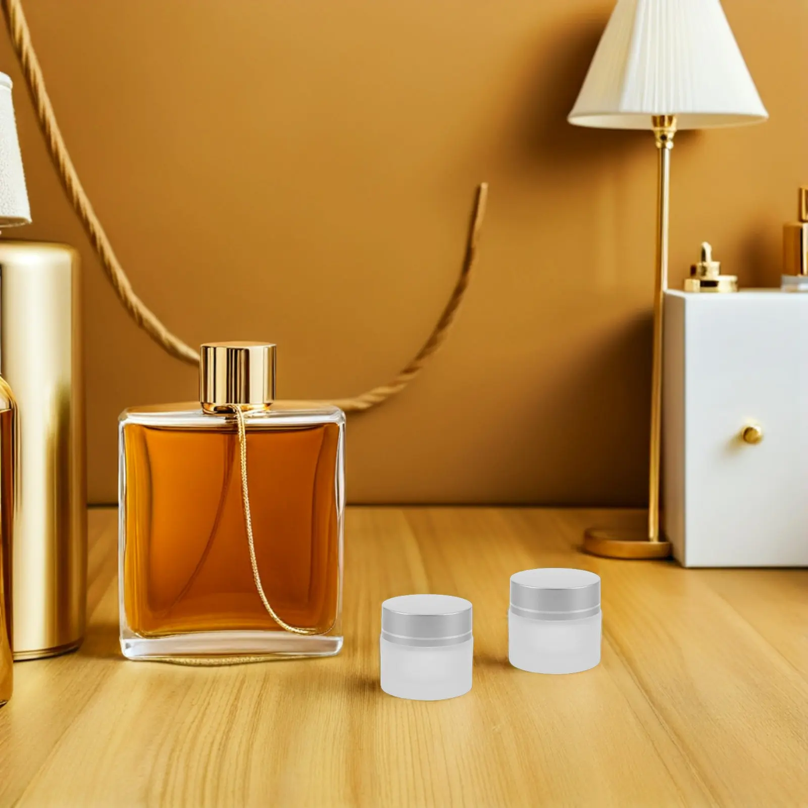 

Набор из 15 многоразовых матовых стеклянных баночек по 10 г: компактные дорожные контейнеры для кремов, бальзамов для тела, лосьонов (для чувствительной кожи)