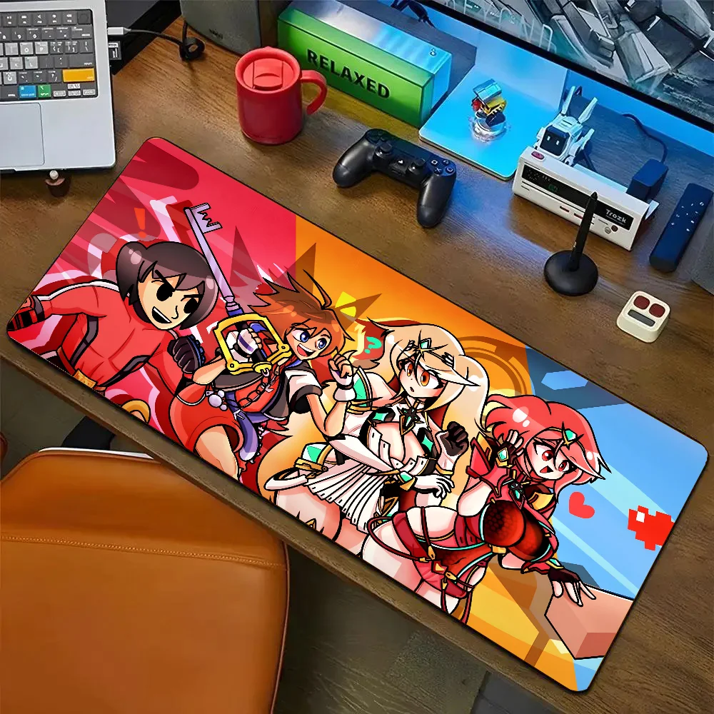 Large Mouse Pad Xenoblade Chronicles Gaming Mousepad Mouse Mat Desk Mat With Pad Gaming Accessories Prime Gaming XXL Keyboard P
