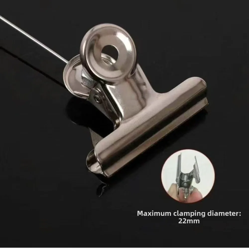 Stainless Steel Fish Bell Alarm Bell Design Bite Indicator Fishing Tackle Bell Tackle Accessory 3pcs Pack Stainless Steel Alarm