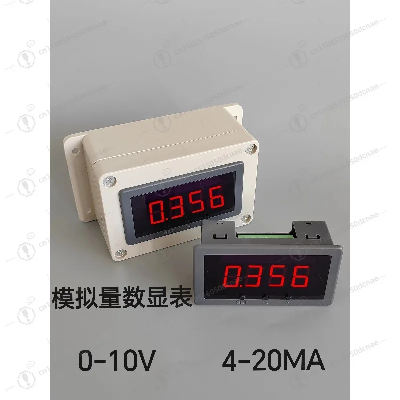 4 20mA Analog Transmitter Digital Display Meter for Speed Current Voltage Liquid Level Pressure 0 10V