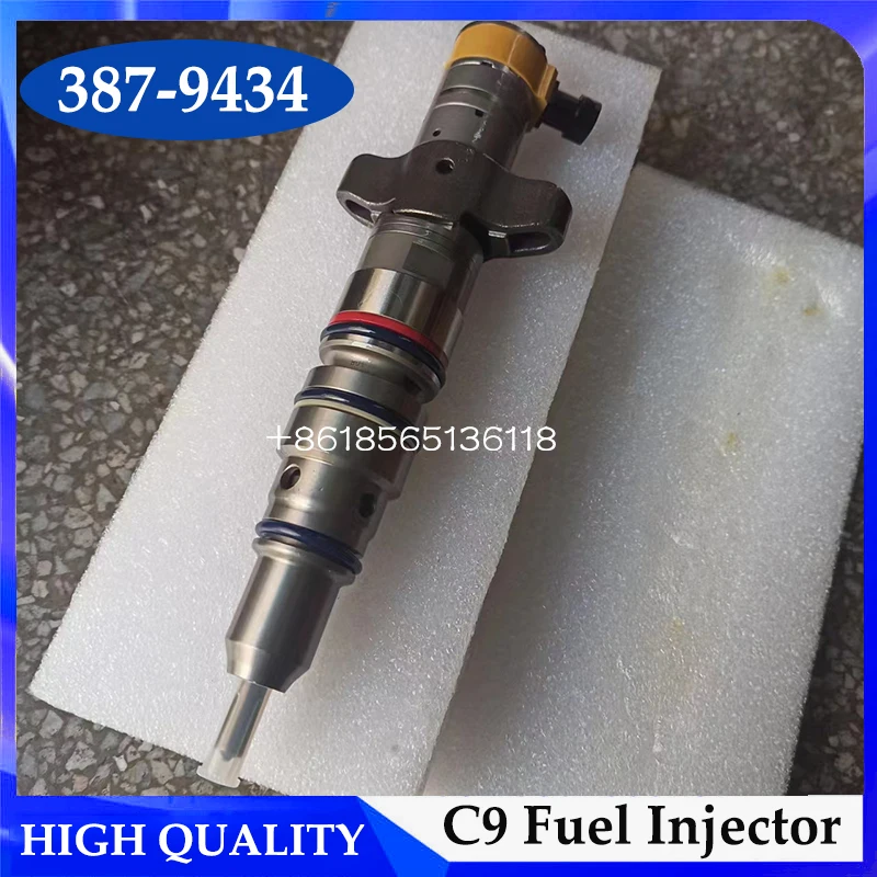 

Excavator C9 Engine Fuel Injector 387-9434 For Caterpillar E330D E336D Common Rail Injector Nozzle 3879434