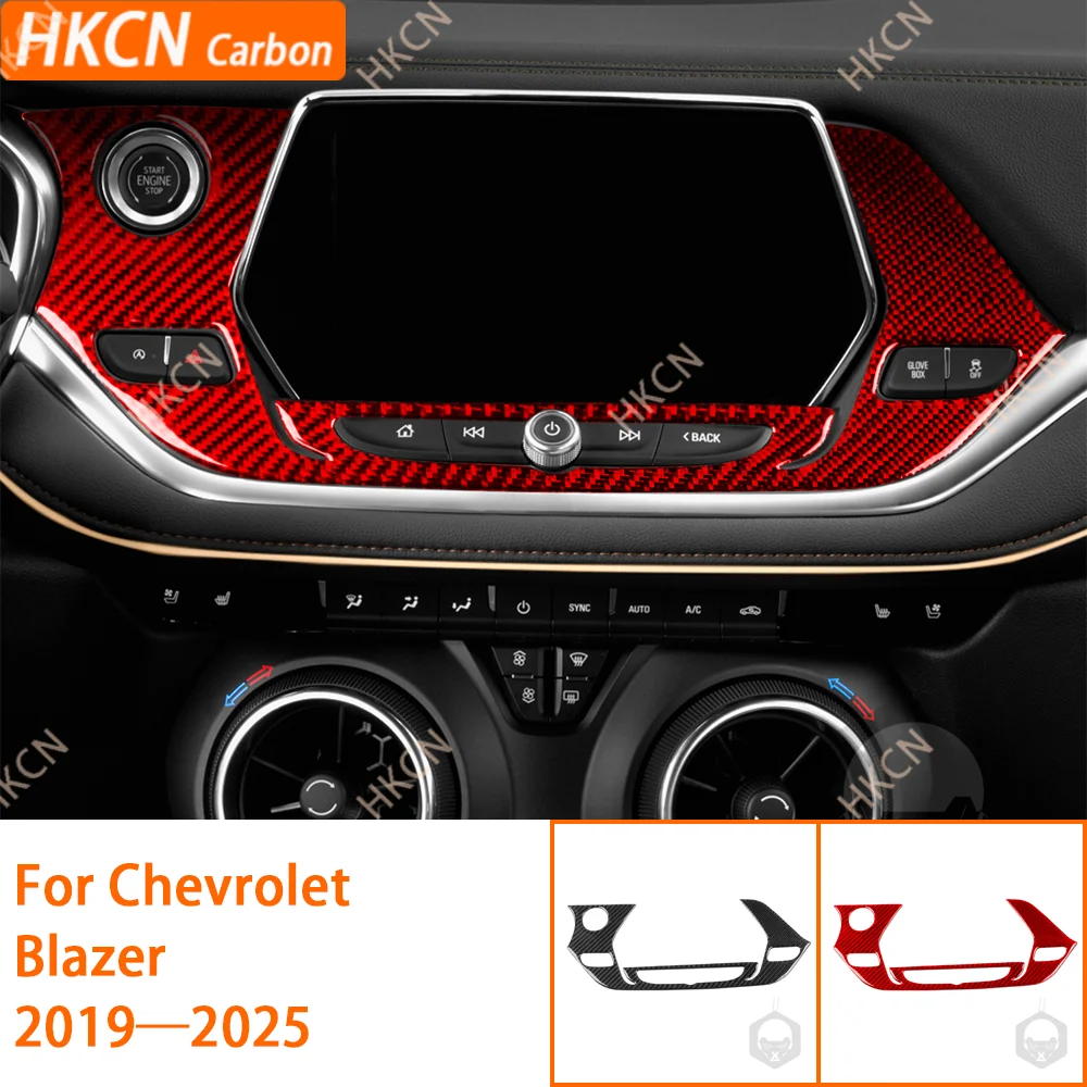 3k-carbon-fiber-sticker-for-chevrolet-blazer-2019—2025-center-console-control-panel-cover-anti-scratch-adhesive-easy-install