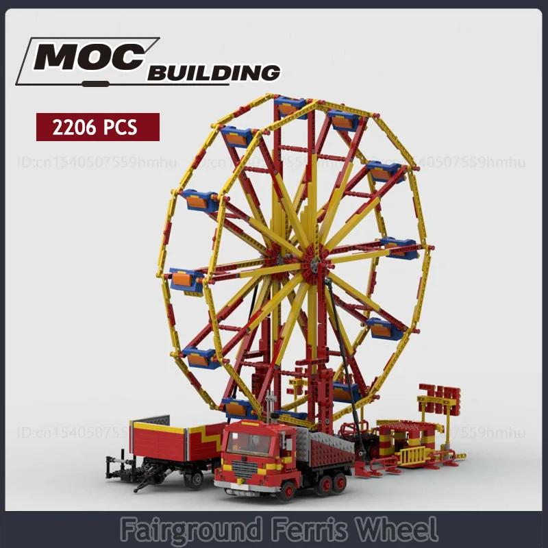 Sport gbc Modul Messegelände Riesenrad Moc Bausteine kreative Modell technologie Ziegel DIY Montage Puzzle Spielzeug Geschenke