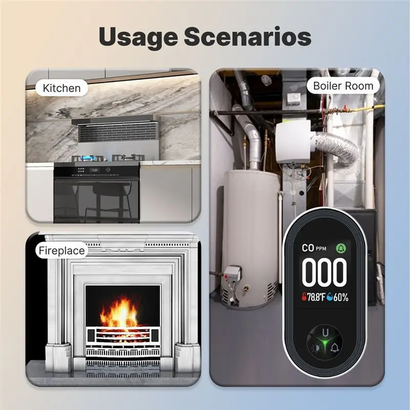 A93PHOT! Czujnik temperatury i – Co Detector Plug recenzja i cena