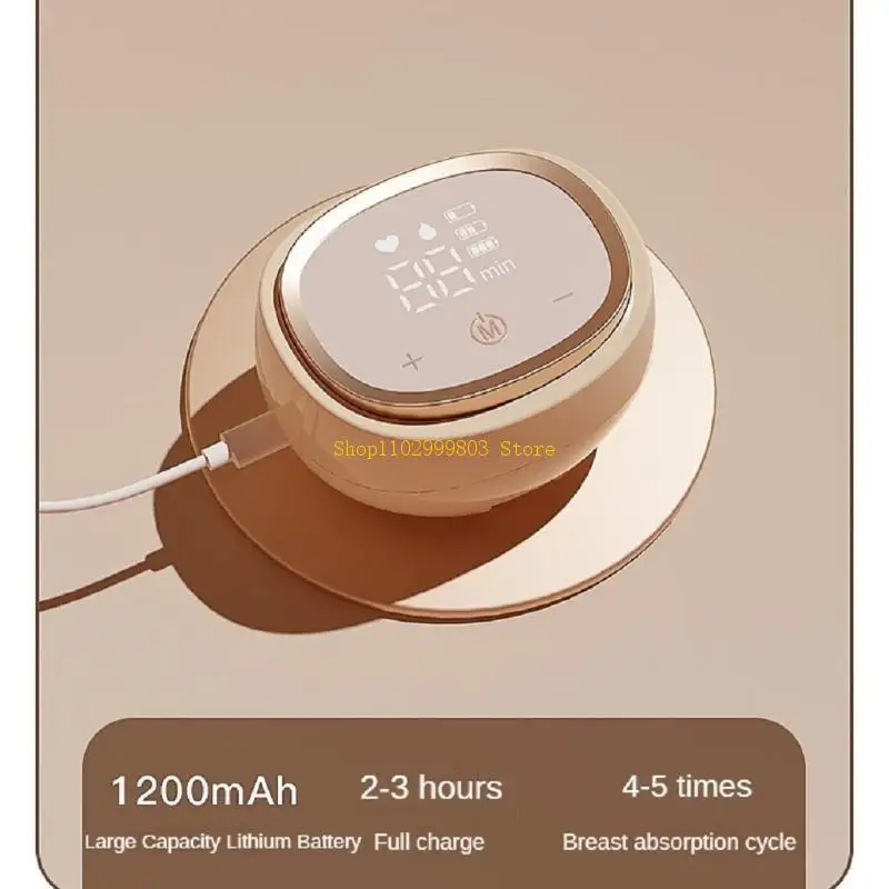 ماكينة استخلاص الحليب الأوتوماتيكية القابلة للارتداء والقابلة لإعادة الشحن للأطفال J0MF