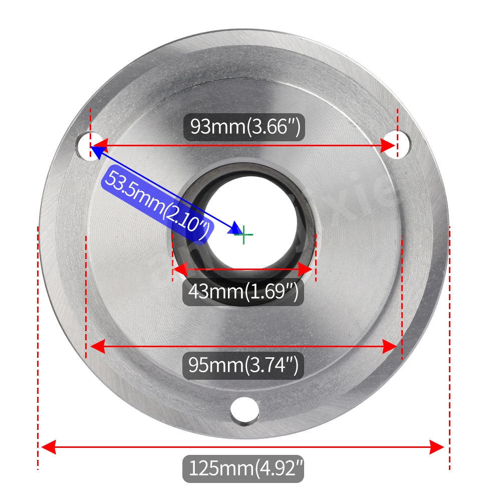 Lathe Spindle MT5# 38mm Aperture WM210V-145 BHC210 HS210 JY210V CTC210 Lathe Spares Part