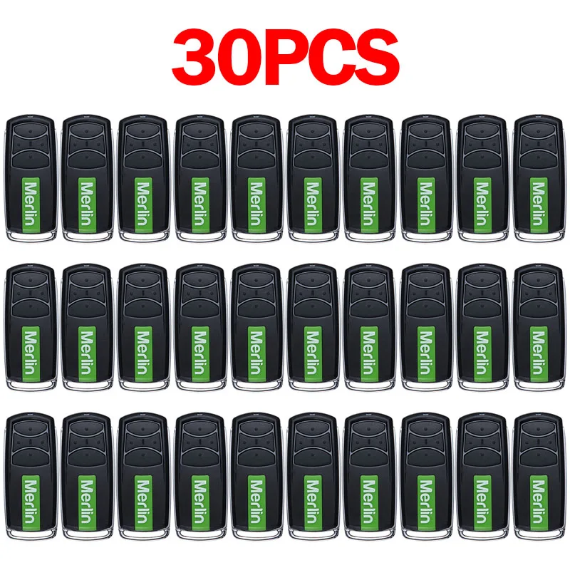 

30PCS Merlin E960M E950M E945M E943M E940M Garage Remote Control Merlin Garage Door Remote Control Security+ 2.0