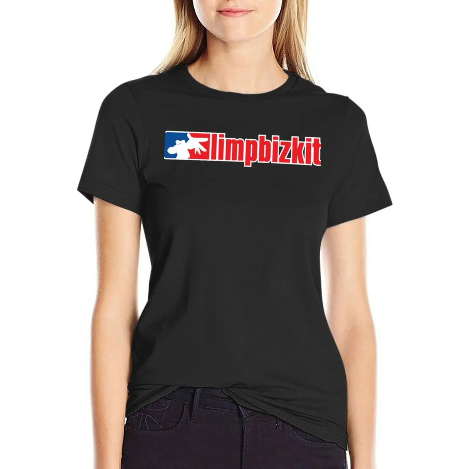 

limp bizkit rapcore T-Shirt shirts graphic tees Female clothing t-shirt dress for Women long